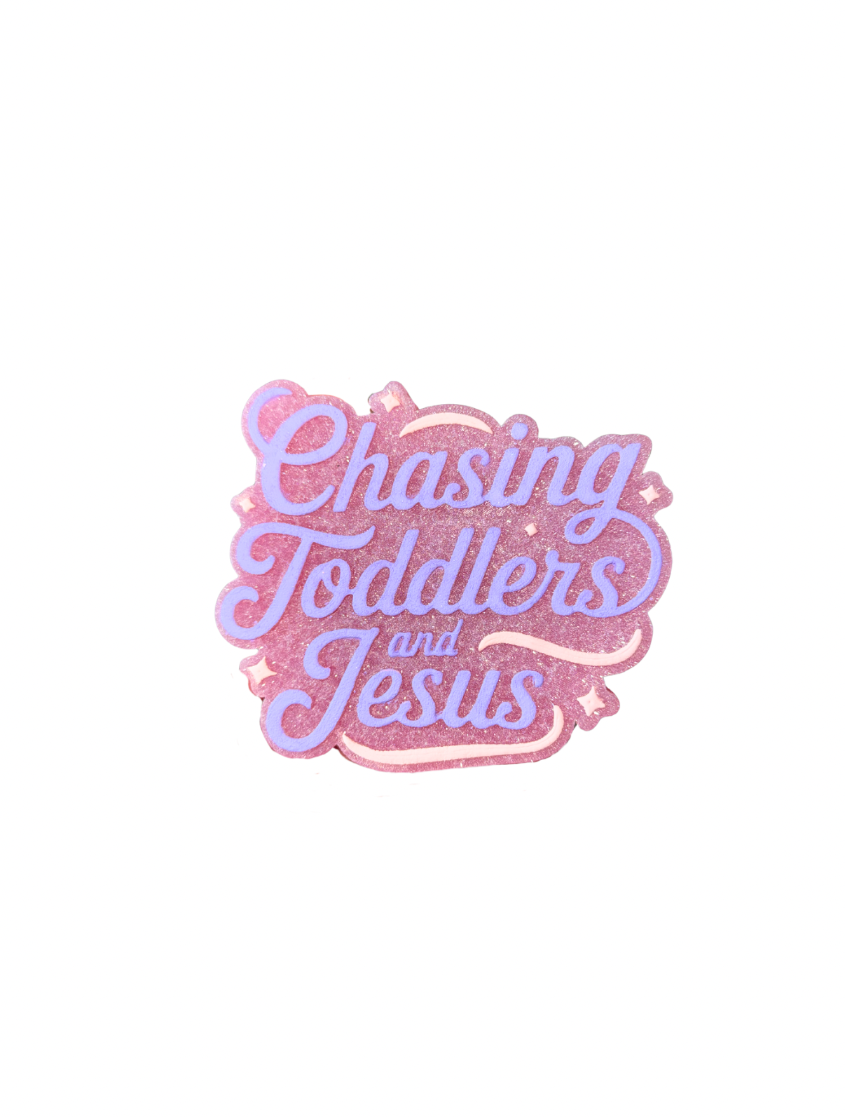 chasing toddler & Jesus