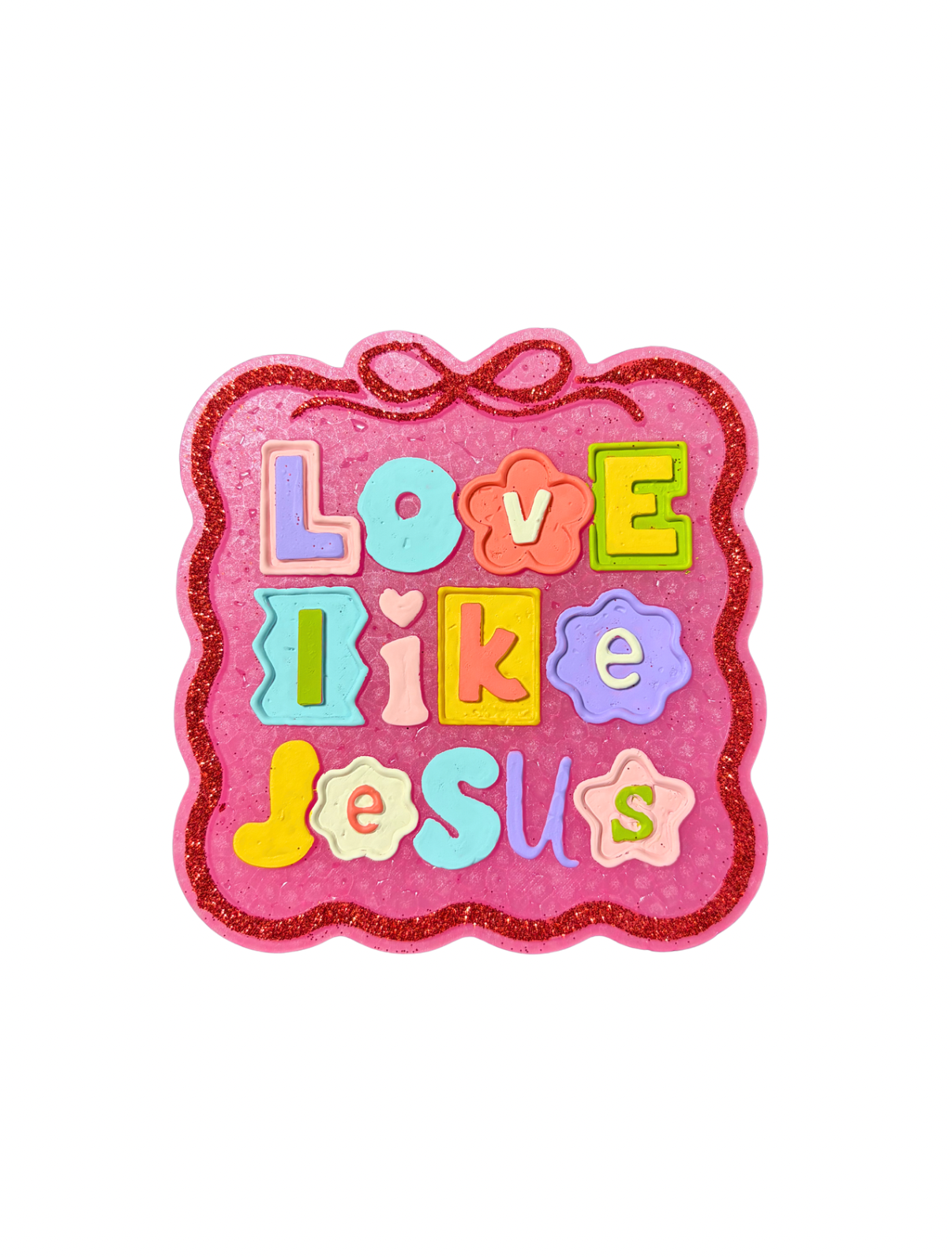 pink love like Jesus
