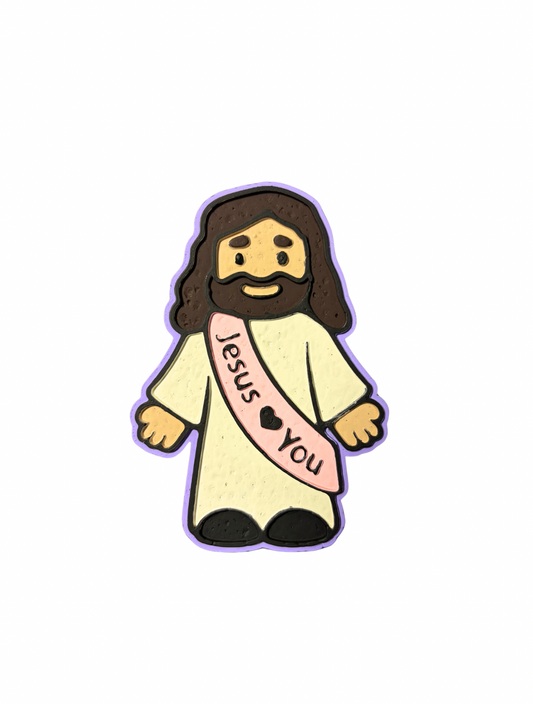 pink little Jesus