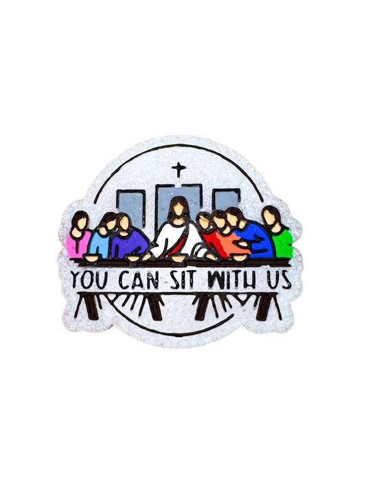you can sit with us