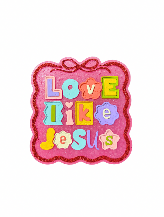 pink love like Jesus
